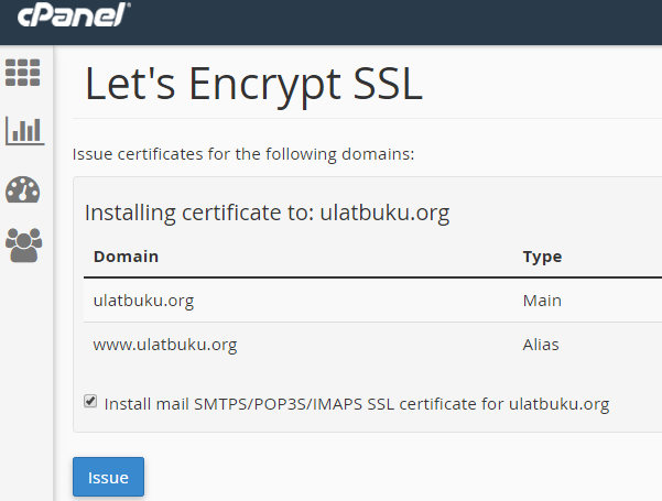 install certificate ssl